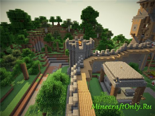 [Клиент] Minecraft 1.2.5 с модами v0.8.1 [Улучшенный Kingdoms]