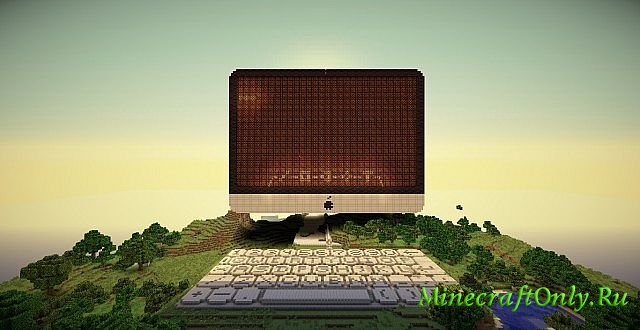 Minecraft. Интерактивный дисплей!