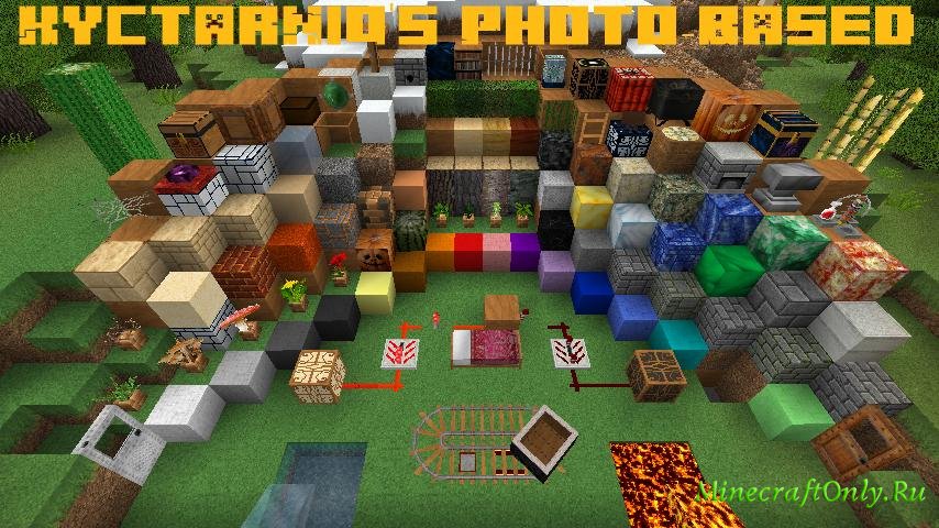 1.6.2 16x,32x TexturePack Kyctarniq's Photo-Based