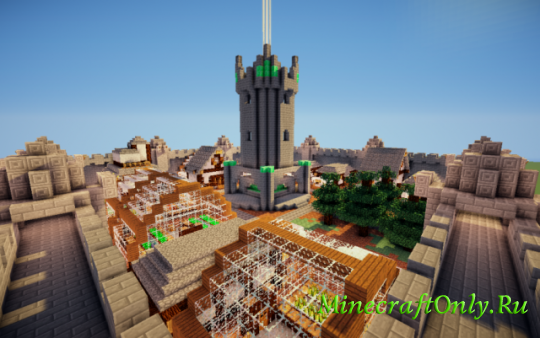 [Schematics] Large Medieval Town