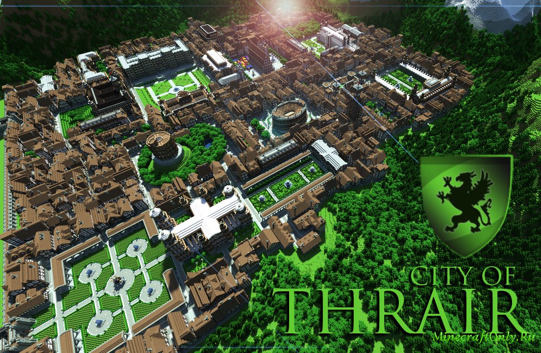 Карта: City of Thrair.