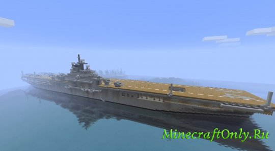 Aircraft Carrier USS Ticonderoga CV 14 - Авианосец!  экспонатом