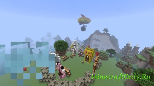 Minecraft карта Adventure Craft