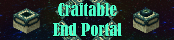 Craftable End Portal [1.7.2]