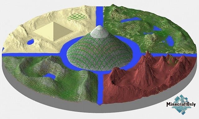 [Map] Custom Terrain - Mountain Quest [1.6.4]