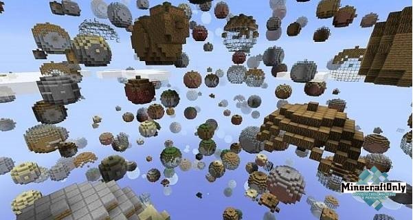 [Map]Planets of Minecraft - планеты