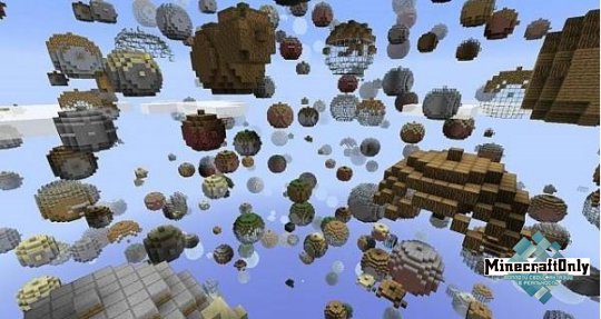 [Map]Planets of Minecraft - планеты