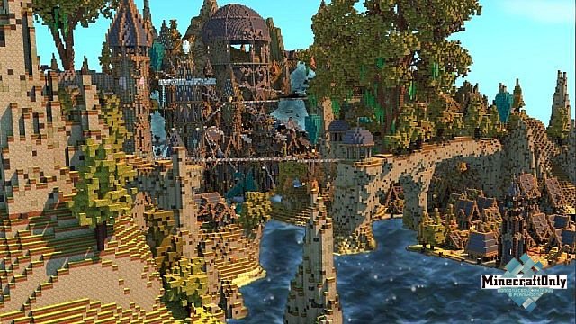 [Map][1.7]Imreldris – Fantasy Port Town