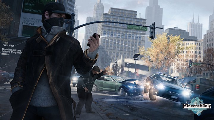 Анимации майнкрафт: Watch Dogs