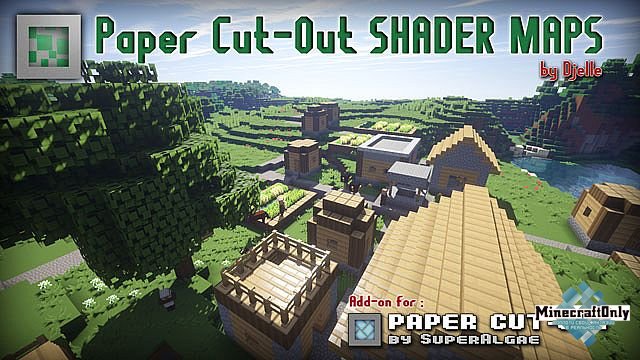 [1.7-1.7.10][16x] Paper Cut-Out Pack Add-on