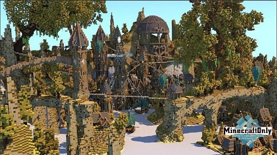 [Map][1.7]Imreldris – Fantasy Port Town