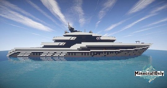 Atlantis Super-Yacht  [World Save + Schematic]