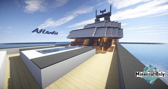 Atlantis Super-Yacht  [World Save + Schematic]