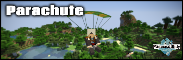 [1.7.2-1.8] Parachute Mod — Полёты на парашюте!