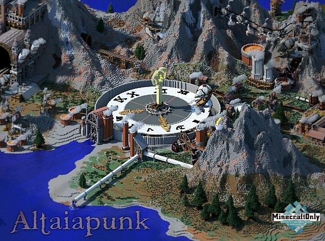 [Карта][1.8+] ALTAIA PUNK - Главная цель - выжить.