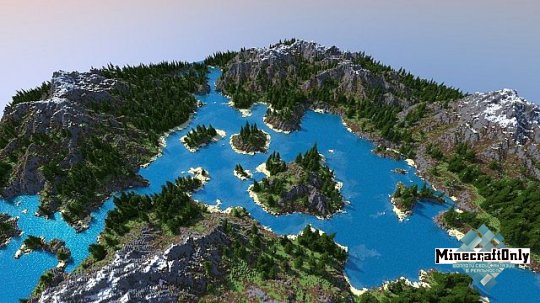 [Map][1.8+] Adryns River — Красочный пейзаж!