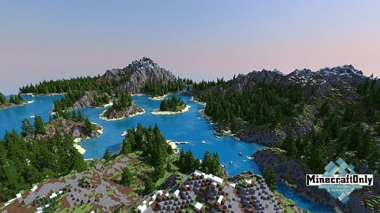 [Map][1.8+] Adryns River — Красочный пейзаж!