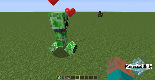 Tameable (Pet) Creepers Mod для Minecraft 1.7.2