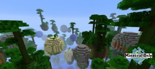 Мод Planetoid для Minecraft 1.6.4