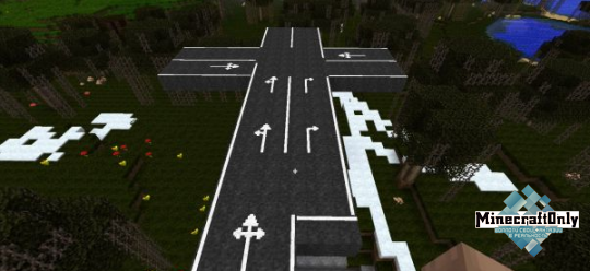 RoadWorks Mod для Minecraft 1.7.2