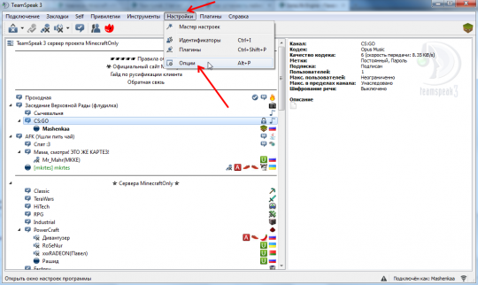 Как установить и настроить TeamSpeak 3
