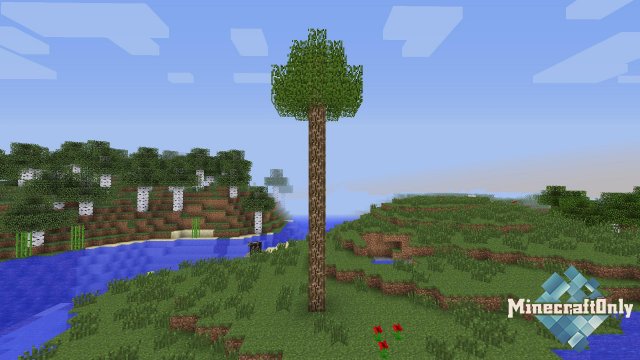 [1.7.10] [Mods] TreeOres - Читерные деревья!