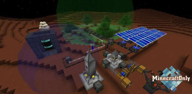 [1.6.4 - 1.7.10] GalactiCraft - летим в космос! [Mods]