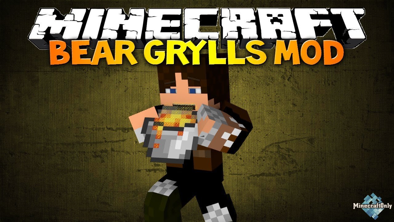 [1.6.2] [Mods] Bear Grylls - ешь все, что угодно!