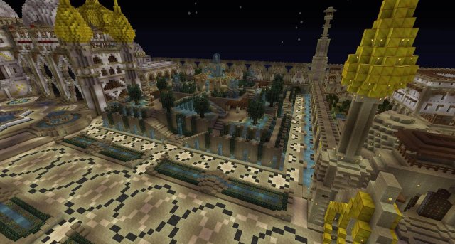 Minecraft Timelapse : Djamila, Eastern City