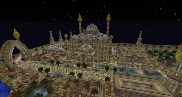 Minecraft Timelapse : Djamila, Eastern City