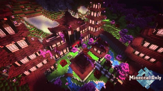 Minecraft Timelapse : The Land of Akane