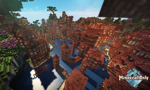 Minecraft Timelapse : The Land of Akane