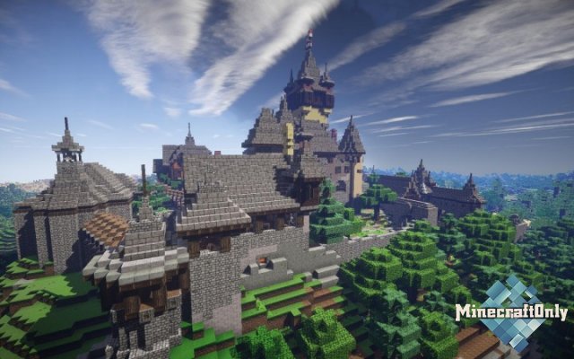 [Maps] Minecraft Castle Cochem  Burg Cochem