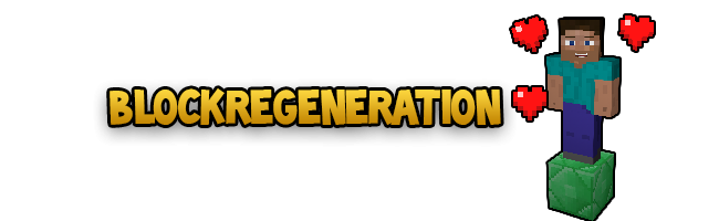 [1.8] [Plugins] BlockRegeneration - Восстанавливающий хп блок!