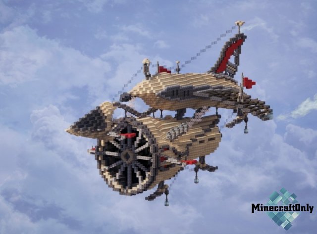 [Maps] Iron Eagle - A Steampunk Airship 1.8+