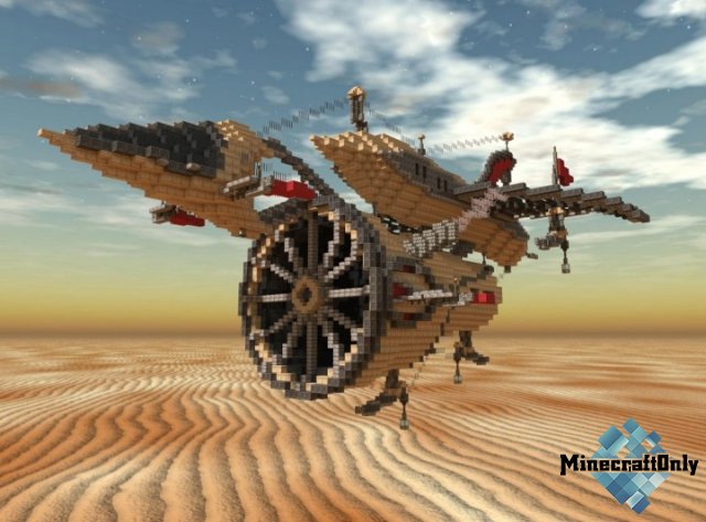 [Maps] Iron Eagle - A Steampunk Airship 1.8+