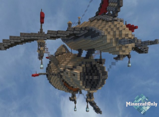 [Maps] Iron Eagle - A Steampunk Airship 1.8+