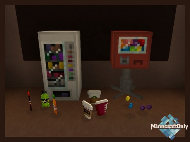 [1.7.10] [Mods] Vending Machines Mod - Торговые аппараты!