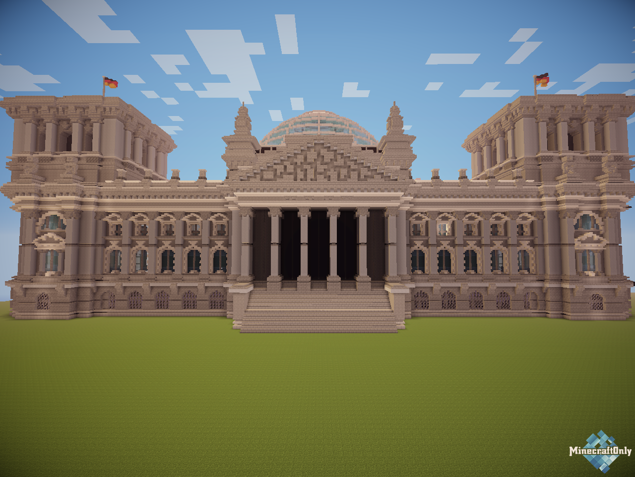 [1.8] Berlin Reichstag - Здание Рейхста́га или здание государственного собрания.