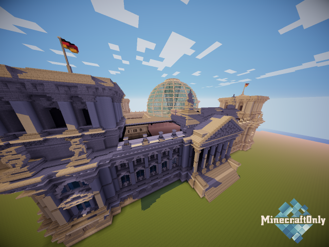 [1.8] Berlin Reichstag - Здание Рейхста́га или здание государственного собрания.