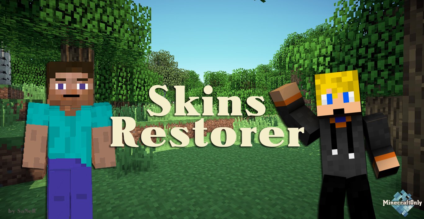 [1.7.10 - 1.8] SkinsRestorer - Установи свой скин!