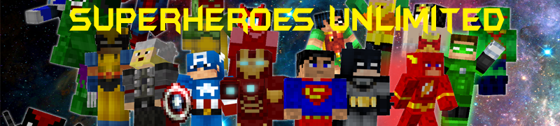 [1.7.10] [Mods] Superheroes Unlimited - Стань супергероем!