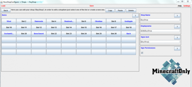 [1.9] [Plugins] Boss Shop - Создай магазин для сервера в щелчок!
