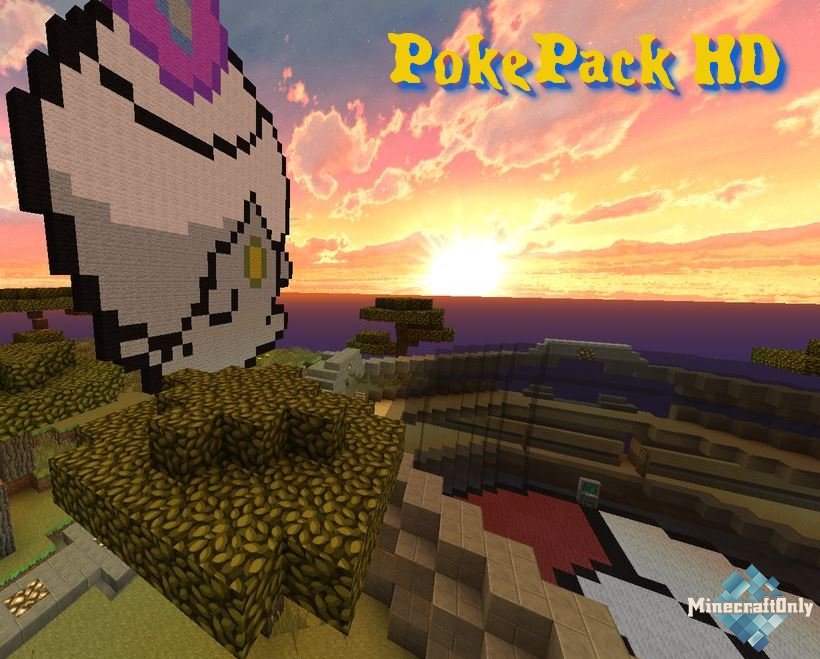 HD PokePack - Текстуры для Pixelmon!