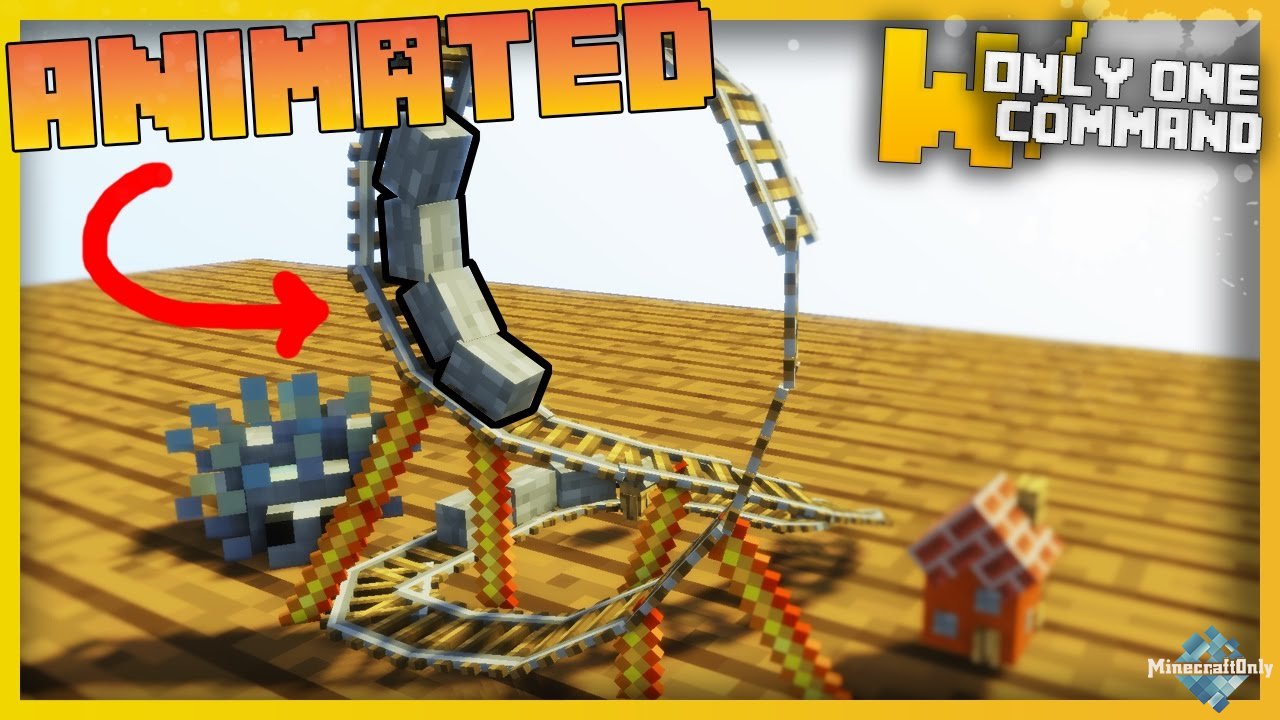 [Command Block] Micro Rollercoaster 1.9.4/1.10.2