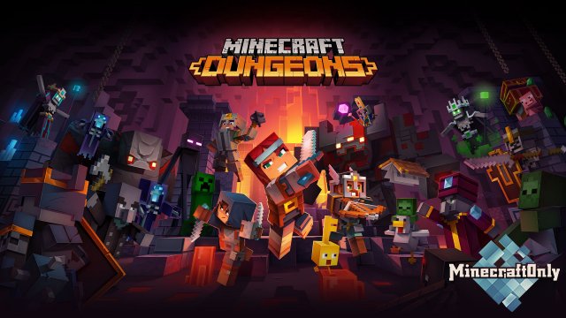 Геймплей Minecraft Dungeons [VIDEO]