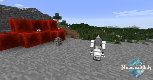 Laser Creeper Robot Dino Riders Mod 1.12.2/1.10.2