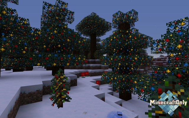 Новогодние текстуры Minecraft | Christmas Pack [1.15]