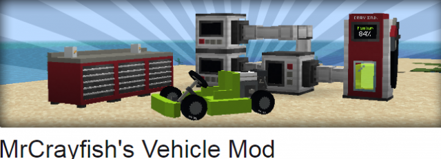 MrCrayfish's Vehicle [1.14]