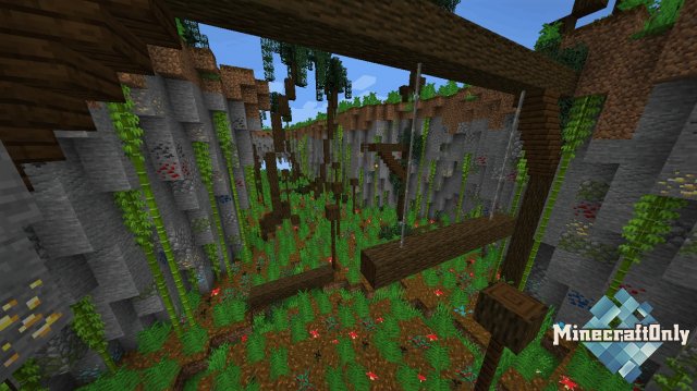 [Карта] Parkour Jungle Bow 2 [1.15]